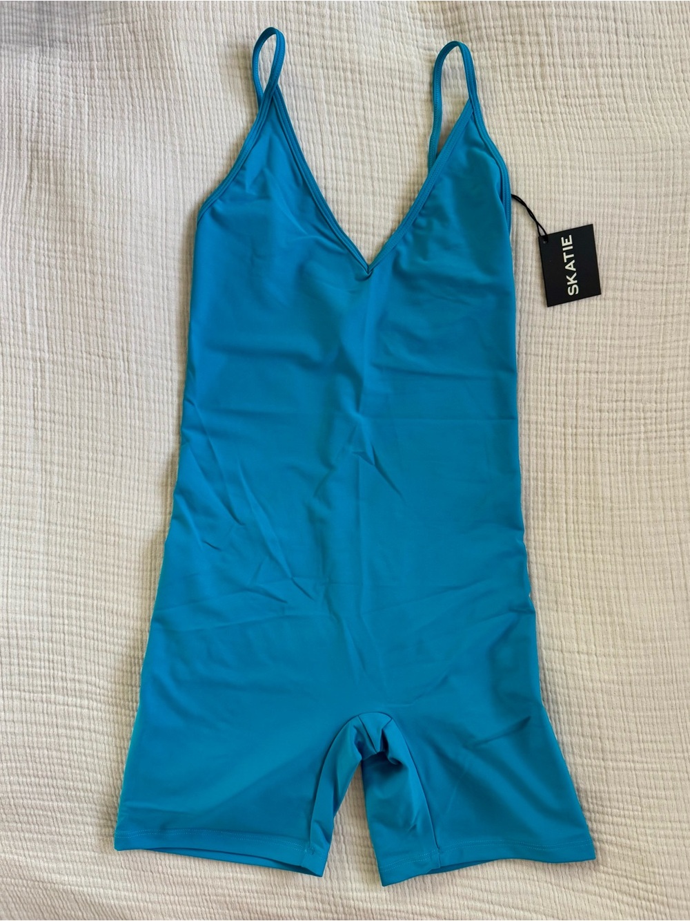 SKATIE Sydne Bodysuit in Flashdance Blue